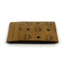 Edge of the card case showing how slim it sits
