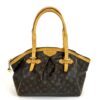 Louis Vuitton Tivoli GM in Monogram canvas with rolled vachetta handles and pleated front