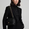 Chanel Jumbo Double Flap Black Caviar Leather Gold Hardware 2