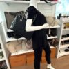 Chanel GST Black Caviar Shopping Tote Silver Hardware 2