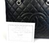 Chanel GST Black Caviar Shopping Tote Silver Hardware 7