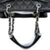 Chanel GST Black Caviar Shopping Tote Silver Hardware 14