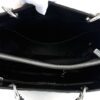 Chanel GST Black Caviar Shopping Tote Silver Hardware 25