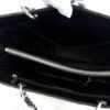 Chanel GST Black Caviar Shopping Tote Silver Hardware 27