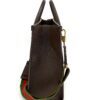 Side view with the web strap hanging