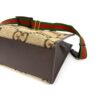 Base at an angle with the web strap alongside