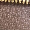 Serial numbers embossed on the interior leather