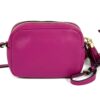Back of the bag with the adjustable leather strap