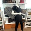 Book Tote held by a mannequin in the boutique
