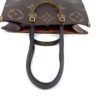Caramel side with the handles and shoulder straps