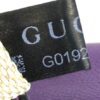 Interior Gucci tag showing the reference number