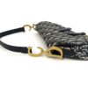Angled view with the leather strap attached