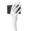Key holder held in a display hand to show the scale