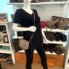 Mannequin carrying the Marmont mini with the strap crossbody