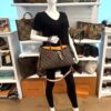 The Tuileries styled on a mannequin, carried by hand