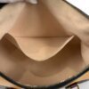 Inside view of the interior zip pocket