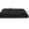 Top of the pochette showing the zip along the edge
