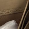 Embossed reference code on the leather inside