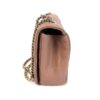 Narrow side profile showing the depth of the bag