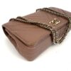 Angled view with the chain resting on the flap