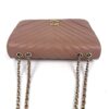 Front of the bag with the chain draped forward
