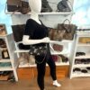 Louis Vuitton Empreinte Monogram Giant Multi Pochette Accessories Black Beige 4