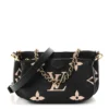 Louis Vuitton Empreinte Monogram Giant Multi Pochette Accessories Black Beige 26