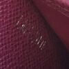 Louis Vuitton Monogram Zippy Wallet with Fuchsia 4