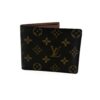 Louis Vuitton Florin bifold wallet for men in Monogram coated canvas with brown leather lining