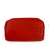 Flat woven base of the satchel, unmarked