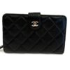 Chanel Medium Lambskin Wallet and Chanel Caviar Zippy Wallet Bundle - Image 2
