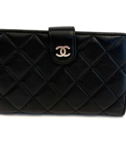 Alternative view of Chanel Medium Lambskin Wallet and Chanel Caviar Zippy Wallet Bundle