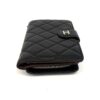 Chanel Medium Lambskin Wallet and Chanel Caviar Zippy Wallet Bundle - Image 5
