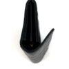 profile view standing upright showing the folded gusset