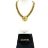 Chanel Paris 16" Choker Necklace Rare Gold Toned 31 Rue Cambon - Image 5