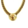 Chanel Paris 16" Choker Necklace Rare Gold Toned 31 Rue Cambon