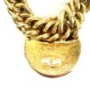 Chanel Paris 16" Choker Necklace Rare Gold Toned 31 Rue Cambon - Image 14