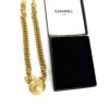 Chanel Paris 16" Choker Necklace Rare Gold Toned 31 Rue Cambon - Image 18