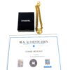 Chanel Paris 16" Choker Necklace Rare Gold Toned 31 Rue Cambon - Image 21