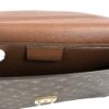 Single exterior slip pocket on the back panel