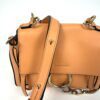 Chloe Peach Leather Mini Faye Day Bag with Gold Hardware - Image 8