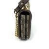 Gucci Supreme Monogram Textured Dollar Calfskin Mini Blondie Chain Shoulder Flap Bag Beige Ebony New Acero - Image 14