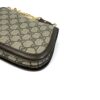 Gucci Supreme Monogram Textured Dollar Calfskin Mini Blondie Chain Shoulder Flap Bag Beige Ebony New Acero - Image 23
