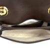 Gucci Supreme Monogram Textured Dollar Calfskin Mini Blondie Chain Shoulder Flap Bag Beige Ebony New Acero - Image 9
