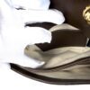 Gucci Supreme Monogram Textured Dollar Calfskin Mini Blondie Chain Shoulder Flap Bag Beige Ebony New Acero - Image 25