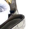 Gucci Supreme Monogram Textured Dollar Calfskin Mini Blondie Chain Shoulder Flap Bag Beige Ebony New Acero - Image 28