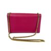 YSL Yves Saint Laurent Pink Grained Leather Monogram Medium Kate Flap Bag - Image 5