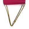 YSL Yves Saint Laurent Pink Grained Leather Monogram Medium Kate Flap Bag - Image 19