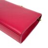 YSL Yves Saint Laurent Pink Grained Leather Monogram Medium Kate Flap Bag - Image 20