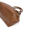 Base corner showing the leather edge
